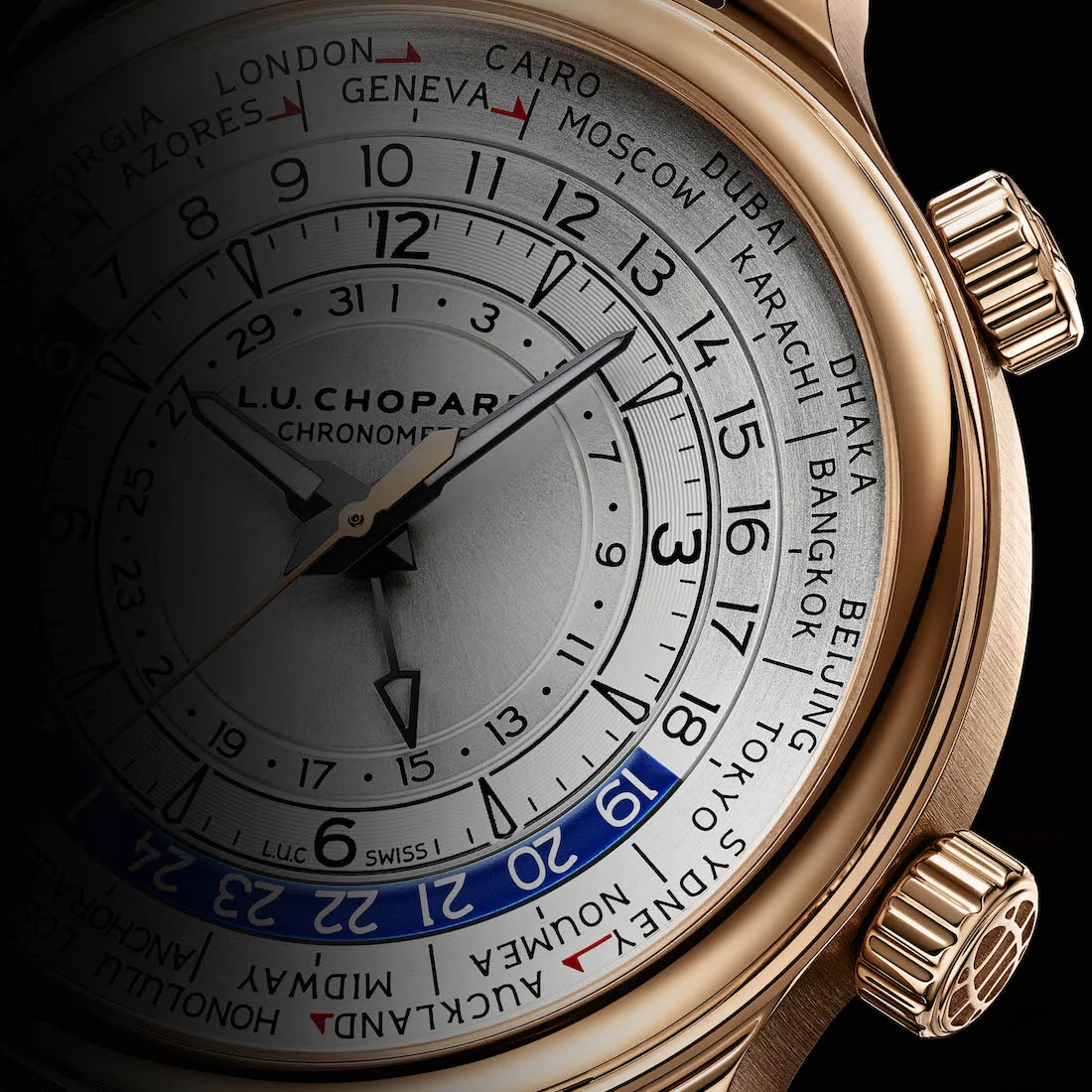 アティカ（感謝）/3 News: Chopard L.U.C Time Traveler One. Three New Worldtimers for